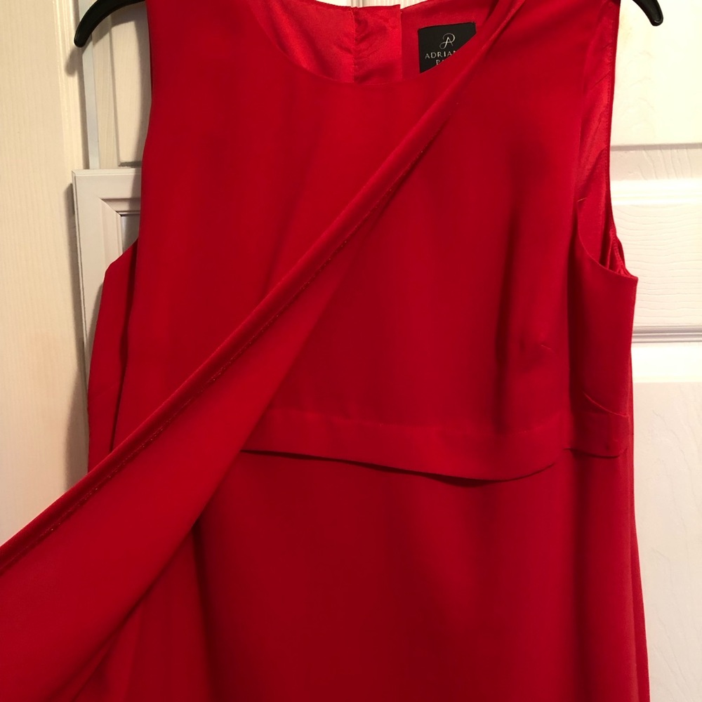 Adrianna Papell coral short dress